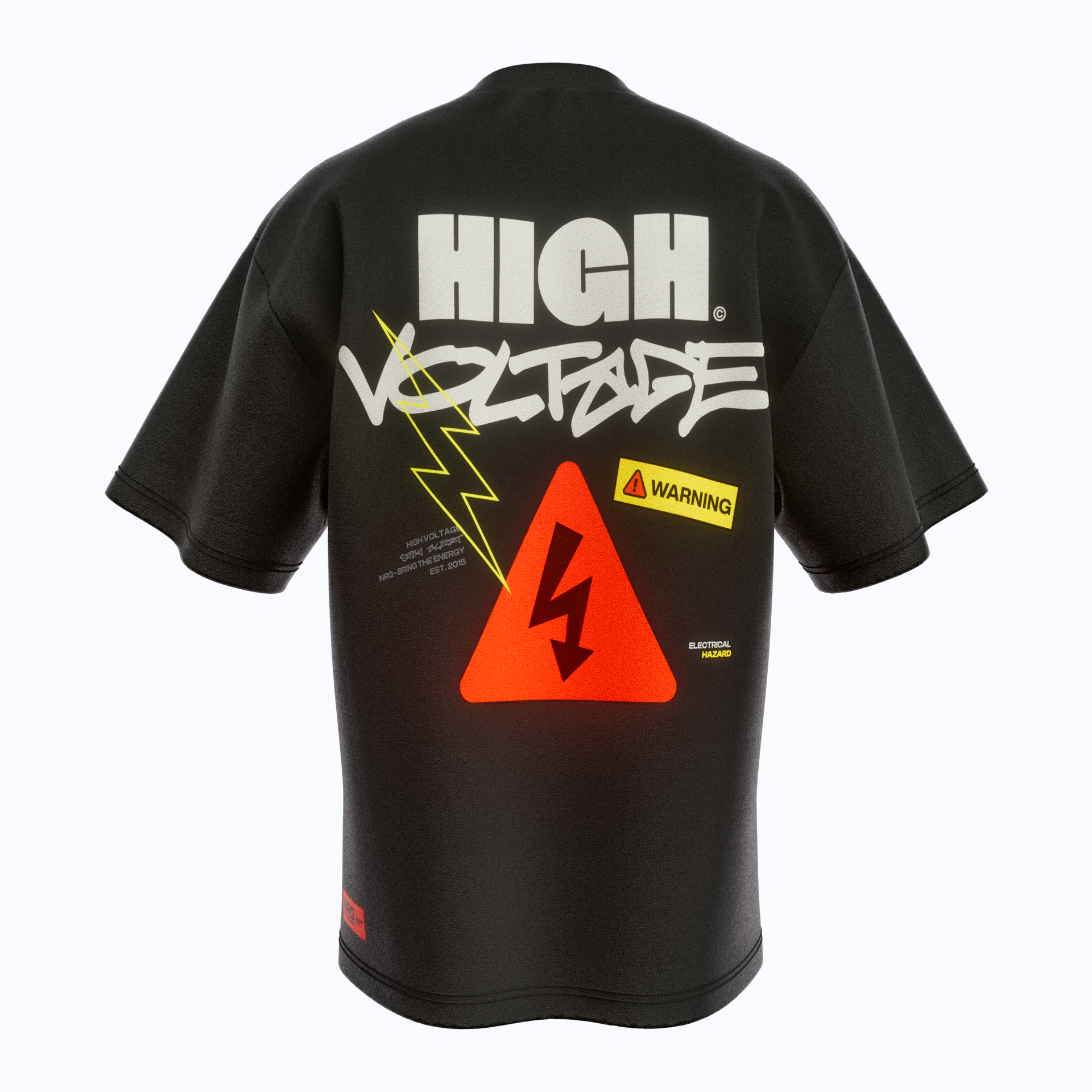 Voltage Black Tee — High Voltage '24